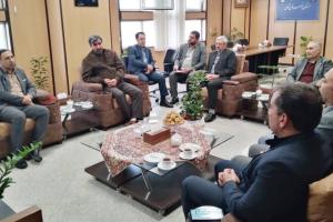 بررسی مسائل مدیریت شهری با حضور شهردار و شورای بجنورد در دیوان محاسبات استان خراسان شمالی